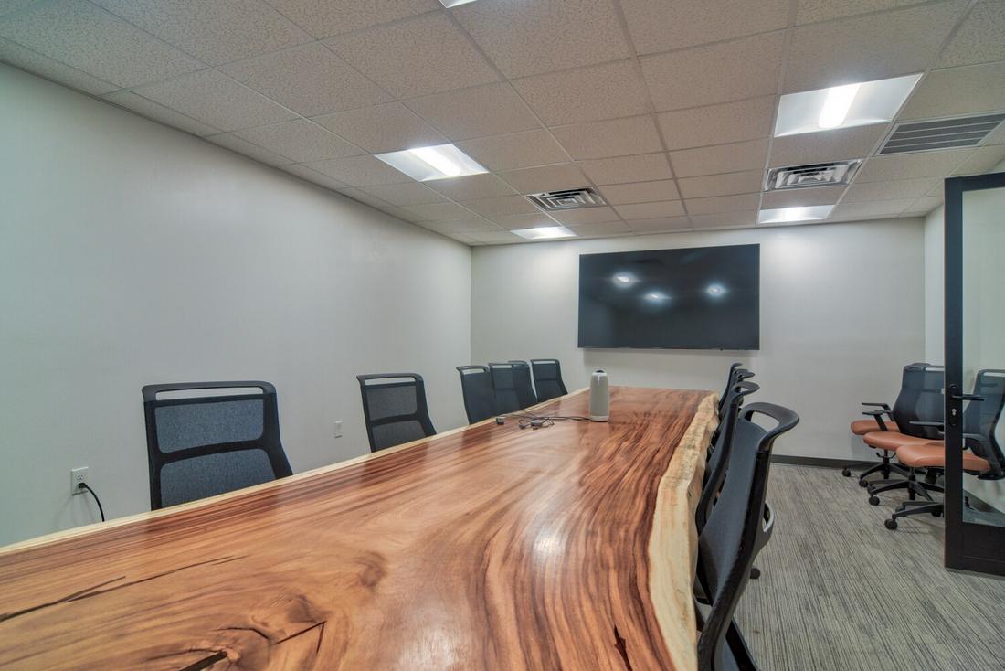 The classroom space